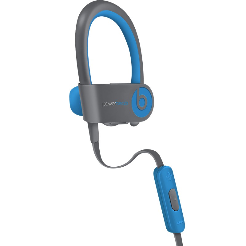 Beats Powerbeats2 by Dr. Dre Wireless 入耳式耳机 电光蓝 运动耳机 蓝牙无线高清大图