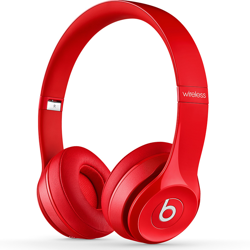 Beats Solo2 Wireless 头戴式耳机 红色 无线蓝牙耳麦