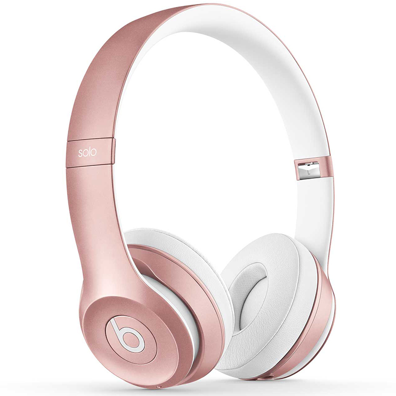 Beats Solo2 Wireless 头戴式耳机 玫瑰金色 无线蓝牙耳麦