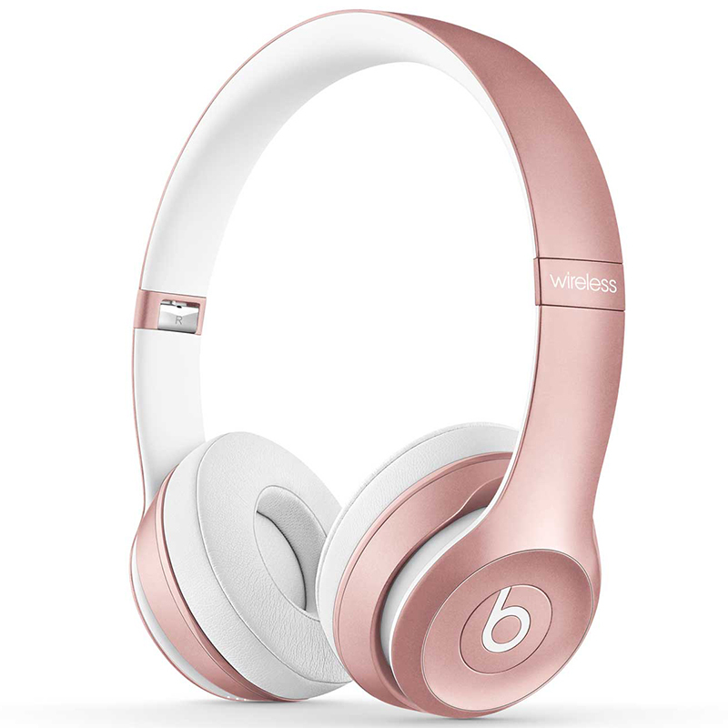 Beats Solo2 Wireless 头戴式耳机 玫瑰金色 无线蓝牙耳麦