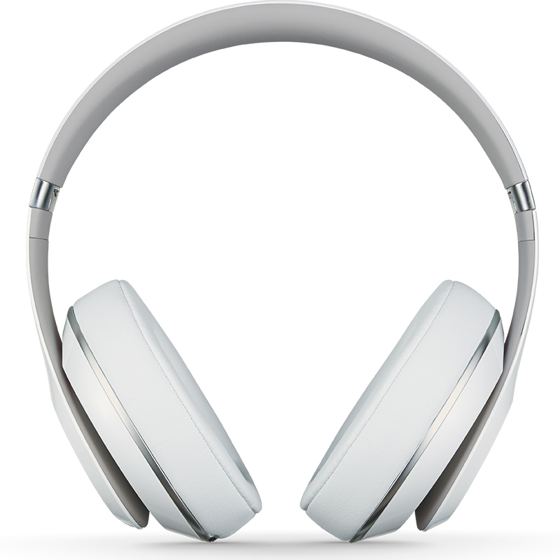 Beats Studio Wireless 头戴式耳机 白色 录音师蓝牙无线版 HiFi 降噪 带麦