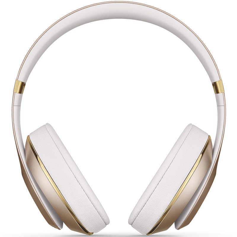Beats Studio Wireless 头戴式耳机 金色 录音师蓝牙无线版 HiFi 降噪 带麦