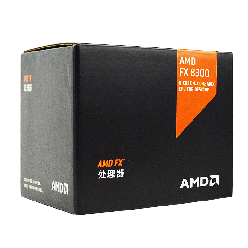 AMD FX-8300 FX系列 八核 AM3+接口 盒装CPU处理器
