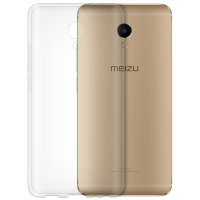 优加 魅族魅蓝E手机壳/手机套/保护壳/保护套TPU防摔软壳透明/透黑