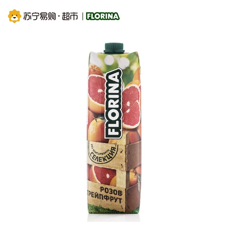 飞那粉红葡萄柚汁饮料 1L
