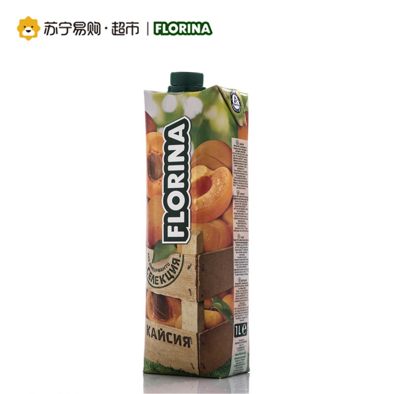 保加利亚进口 飞那 FLORINA 杏汁饮料 1L