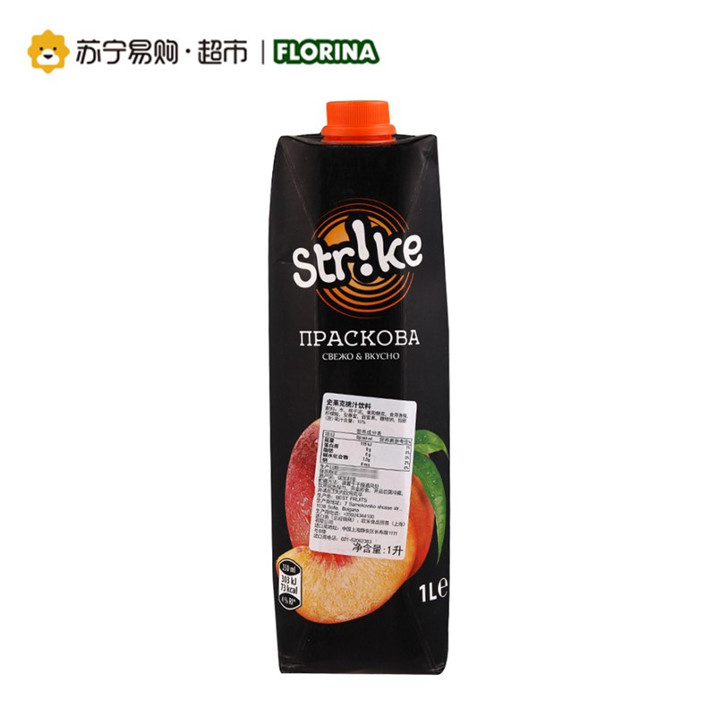 史莱克桃汁饮料 1L