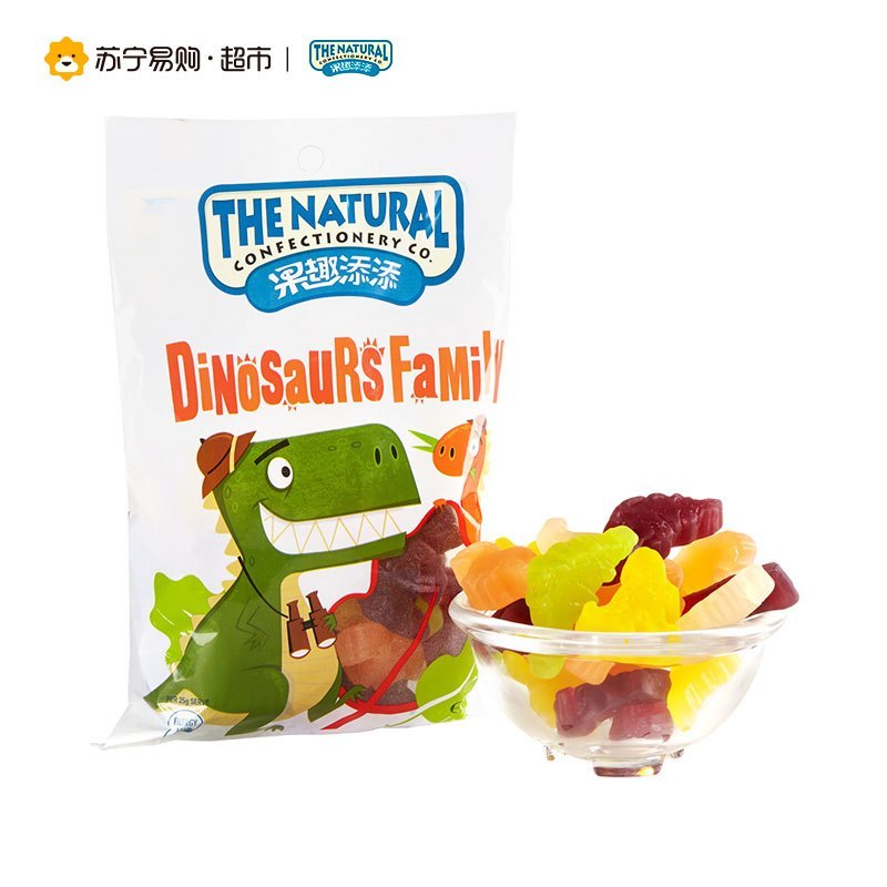 TNCC果趣添添 软糖-恐龙探险家系列 200g/袋