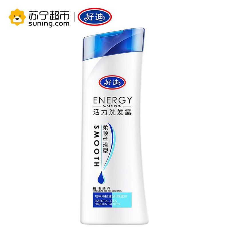 好迪 活力柔顺丝滑型 洗发水洗发露 200ml