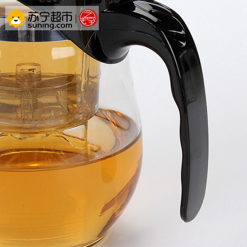 艺宏堂优智杯茶具飘逸杯 艺宏堂 耐高温玻璃茶具花茶壶D2-500ml单壶