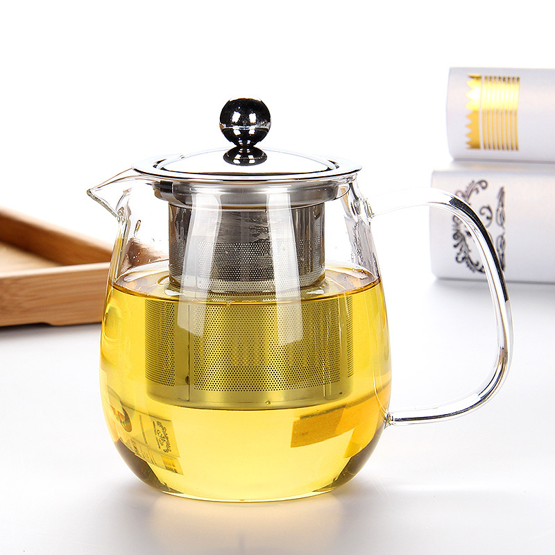 艺宏堂茶具玻璃茶具 艺宏堂玻璃花茶壶 耐高温玻璃茶具 如意玻璃套装