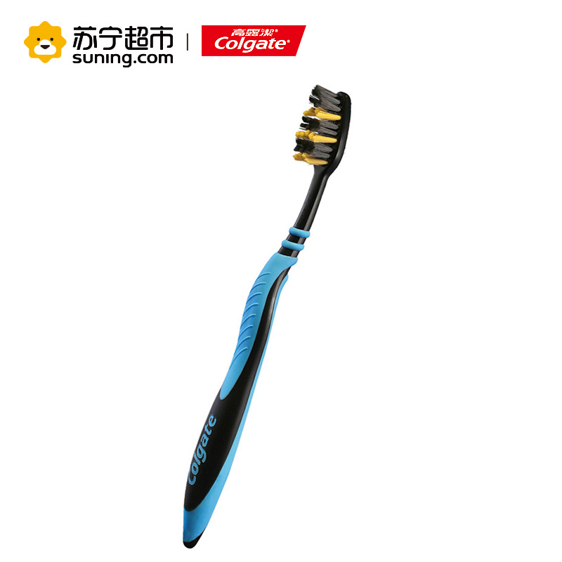 高露洁(Colgate)360备长炭牙膏120g*3+适齿炭牙刷*3