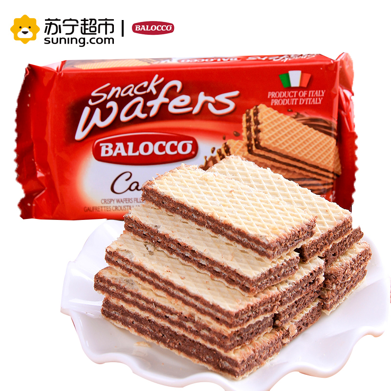 百乐可榛子味威化饼干45g