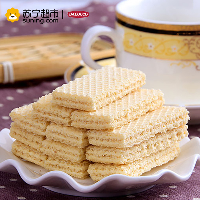 百乐可牛奶味威化饼干45g