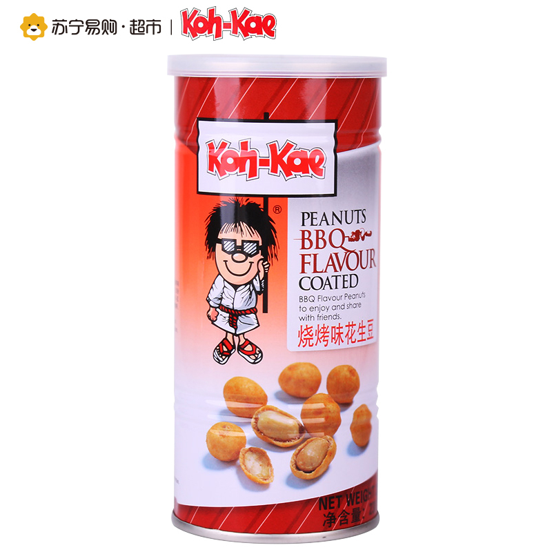大哥牌烧烤味花生豆 115g 泰国进口