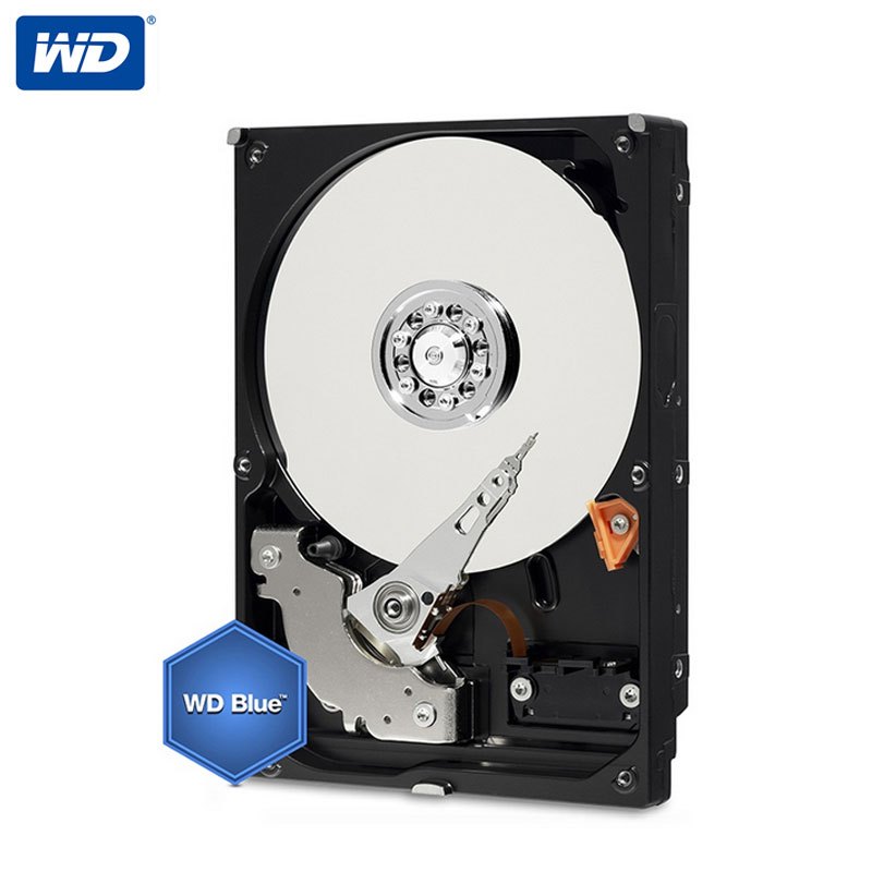 西部数据(WD)蓝盘 1TB SATA6Gb/s 7200转64M 台式机械硬盘(WD10EZEX)