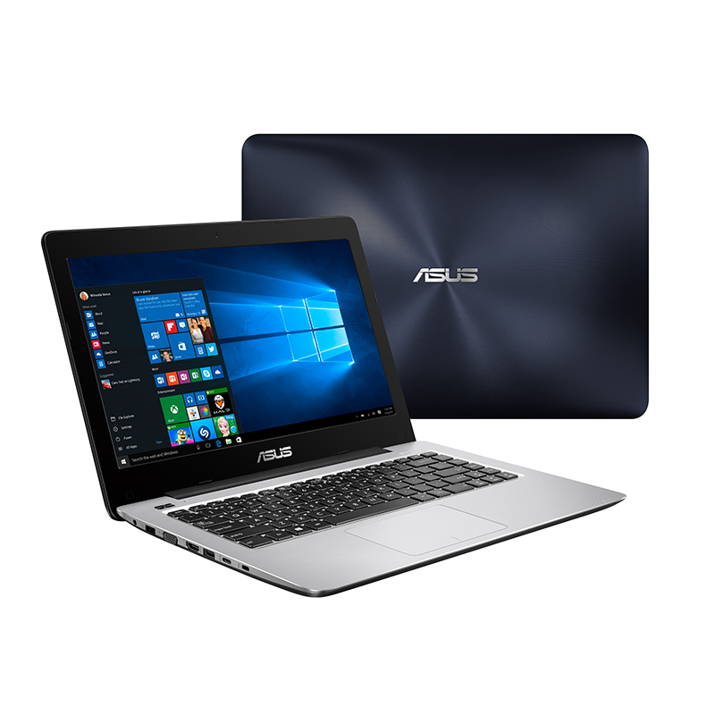华硕(ASUS)F456UV14英寸笔记本(I5-6200 4G 500G GT920MX 2G独显 深蓝 WIN10)