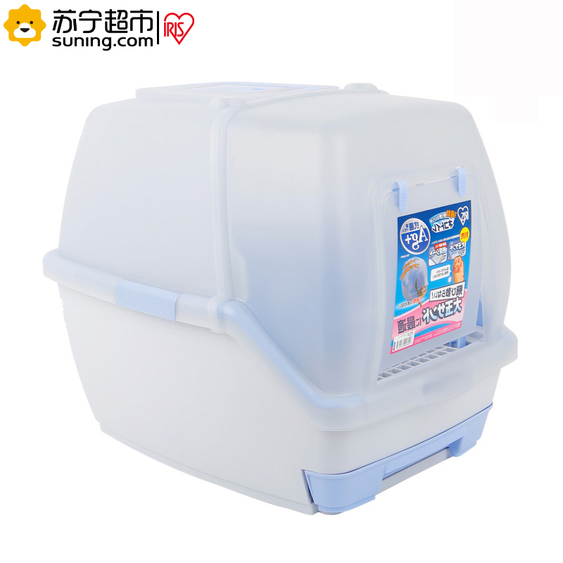 爱丽思IRIS 防臭猫砂盆 宠物厕所 双层全封闭TIO-530FT