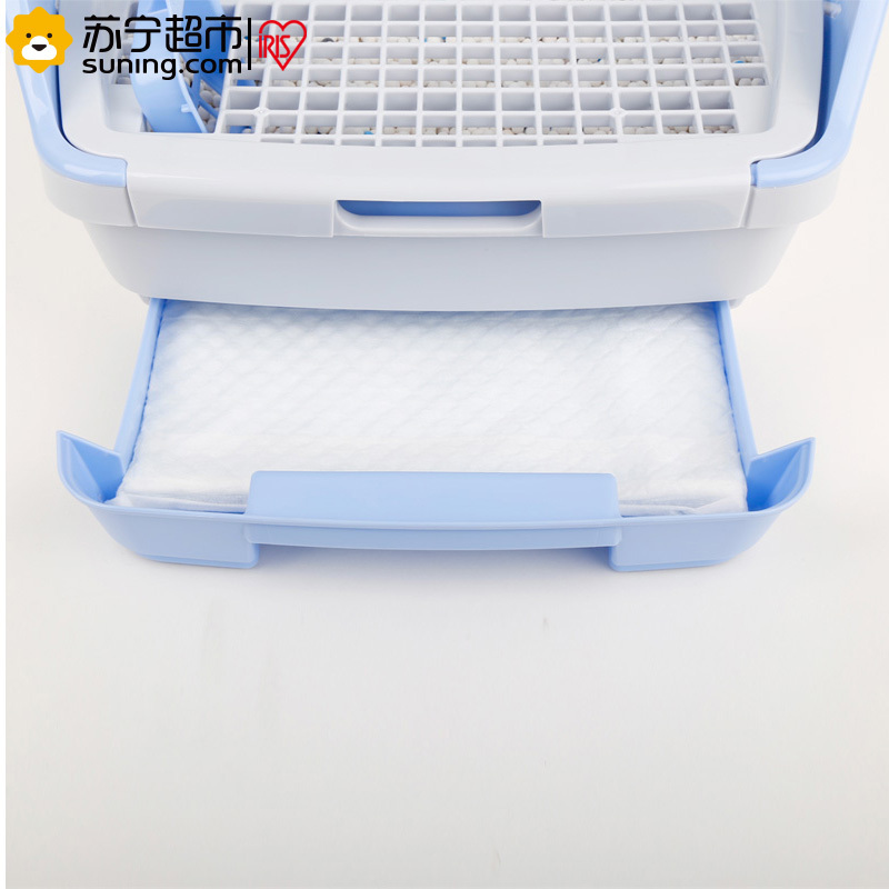 爱丽思(IRIS) 防臭猫砂盆 宠物厕所 双层全封闭TIO-530FT 小熊维尼