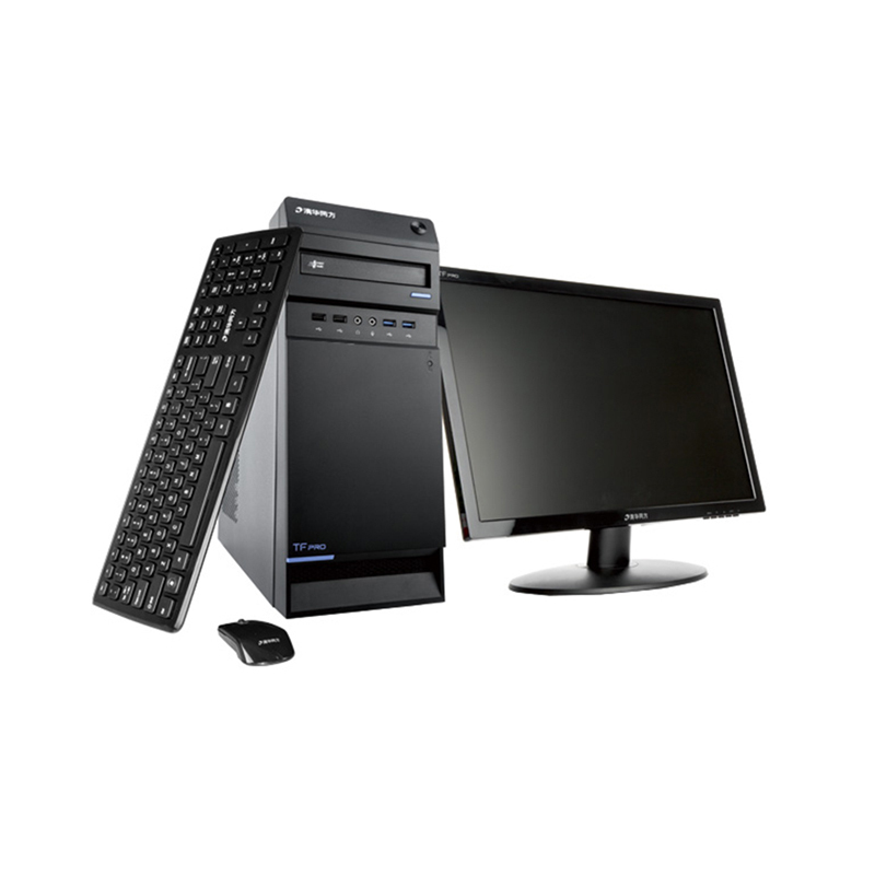 清华同方超越(THTF)E500 台式机(I3-6100双核 4G内存 1TB硬盘 WIN7 HOME版)