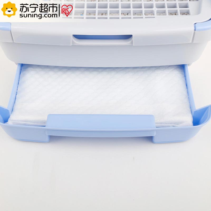 爱丽思(IRIS) 防臭猫砂盆 宠物厕所 双层全封闭TIO-530FT 屹耳
