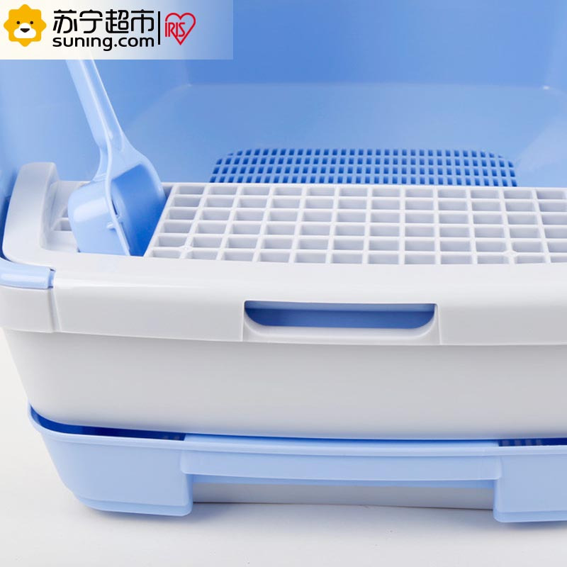 爱丽思(IRIS) 防臭猫砂盆 宠物厕所 双层全封闭TIO-530FT 屹耳