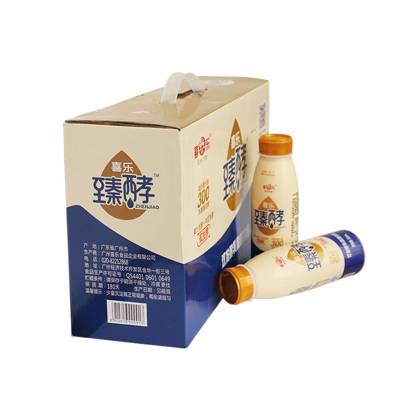 喜乐臻酵双发酵乳酸菌饮品300ml*12