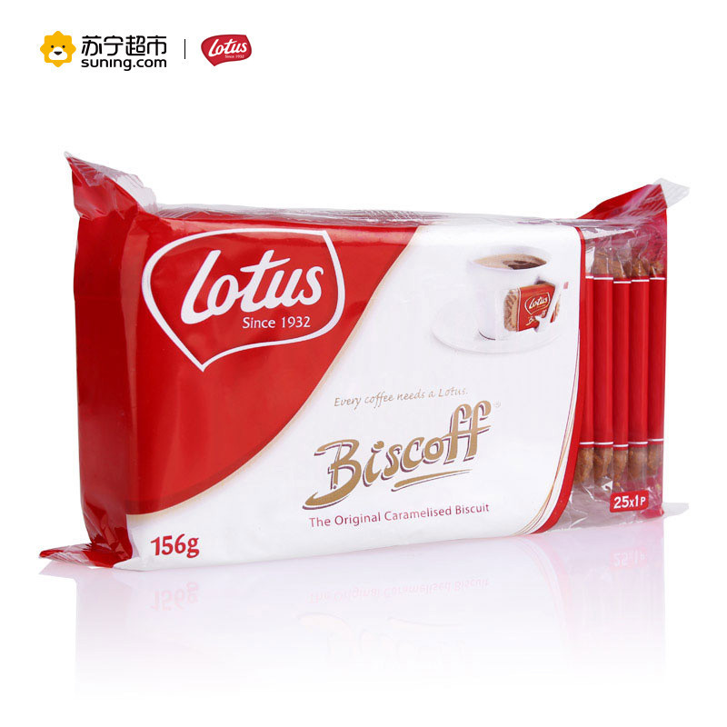 和情(Lotus)缤咖时焦糖饼干156g(25片) 进口饼干 休闲零食