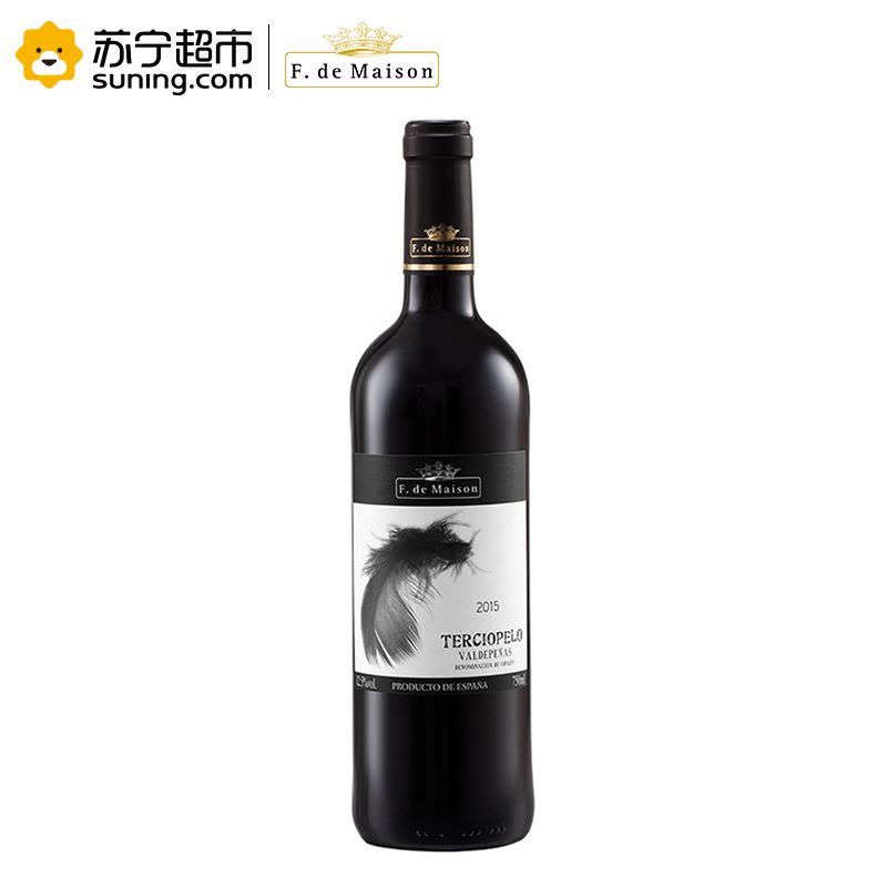 西班牙原瓶进口美圣世家天鹅绒红葡萄酒750ML*6 整箱装图片