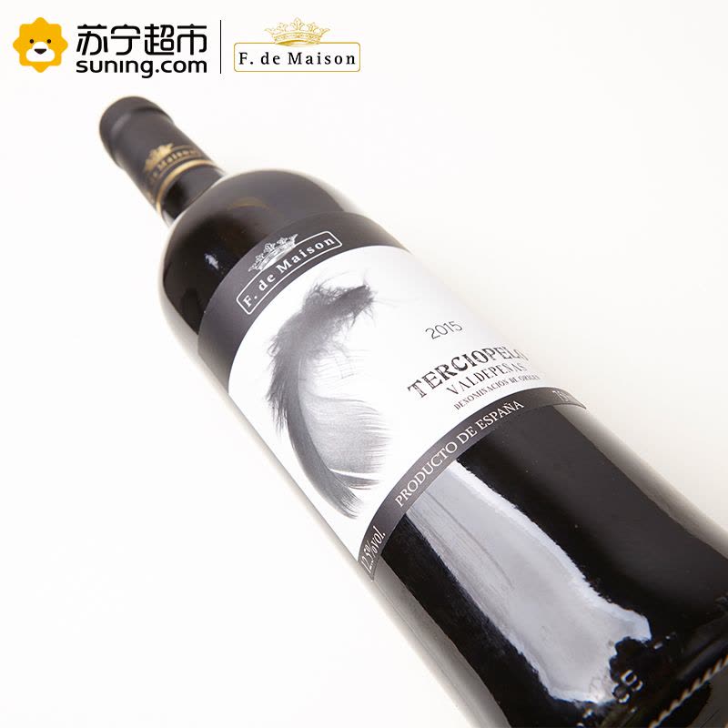 西班牙原瓶进口美圣世家天鹅绒红葡萄酒750ML*6 整箱装图片