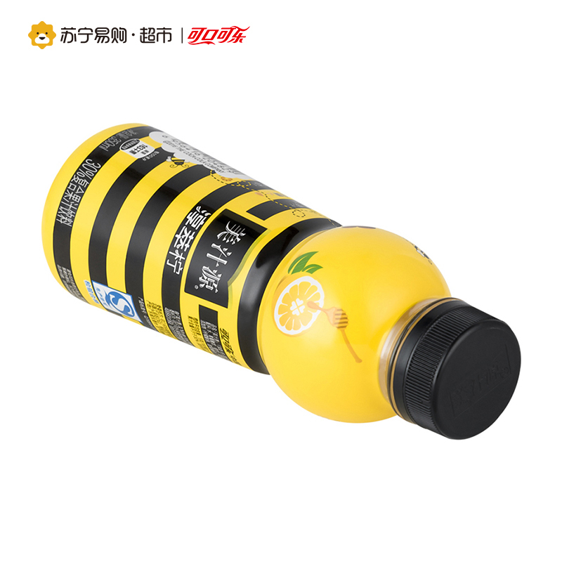 [苏宁超市]美汁源淳萃柠350ml*12瓶 整箱销售