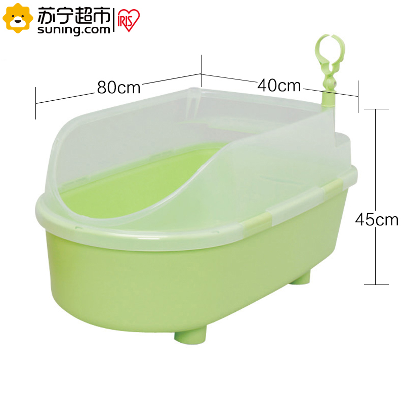 爱丽思(IRIS) 宠物澡盆/狗浴盆 BO-800E 犬猫洗澡盆 橙色
