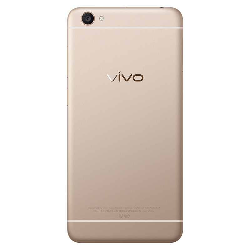 [到手价979]vivo Y55 2GB+16GB 香槟金 移动联通电信4G手机