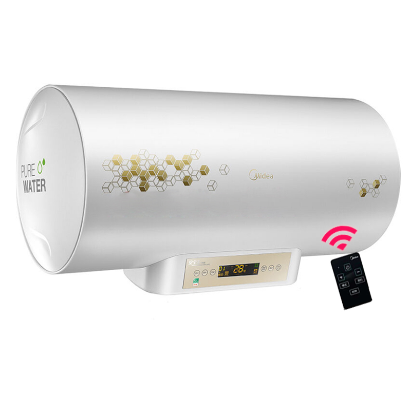 美的(Midea)80升无线遥控式电热水器F80-30DM7(HEY) 多重安全 一级能效 8年质保