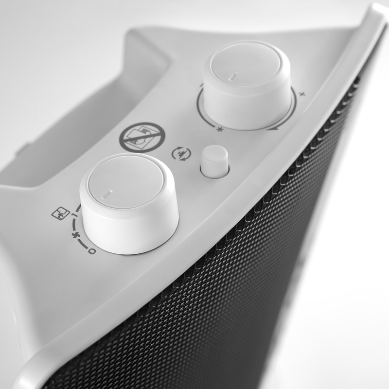 德龙(DeLonghi) DCH7031 家用静音陶瓷暖风机 电暖器 取暖器 浴居两用 旋转底座 防倾倒