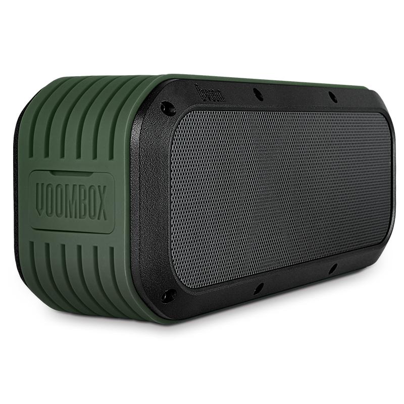 DIVOOM Outdoor蓝牙音箱 发烧音箱 无线便携金属三防 低音炮音箱 HIFI音响 军绿色