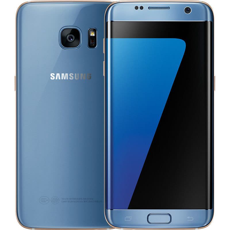 SAMSUNG/三星GalaxyS7 edge(G9350)4+32G版 珊瑚蓝 全网通4G手机图片