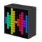 Divoom TimeBox 智能蓝牙音箱 LED彩屏 便携喇叭音响 免提闹钟 LED灯 黑色