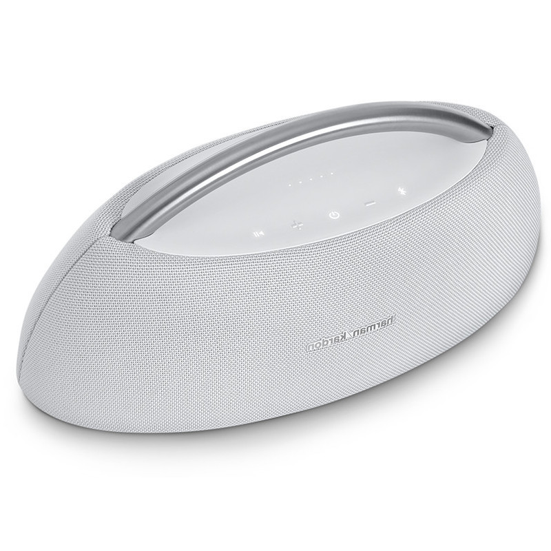 哈曼卡顿(Harman Kardon)GO+PLAY 无线蓝牙音箱 音响 低音炮 电脑桌面 电视音响 音箱可移动充电白
