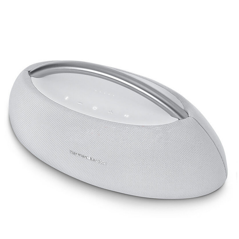 哈曼卡顿(Harman Kardon)GO+PLAY 无线蓝牙音箱 音响 低音炮 电脑桌面 电视音响 音箱可移动充电白