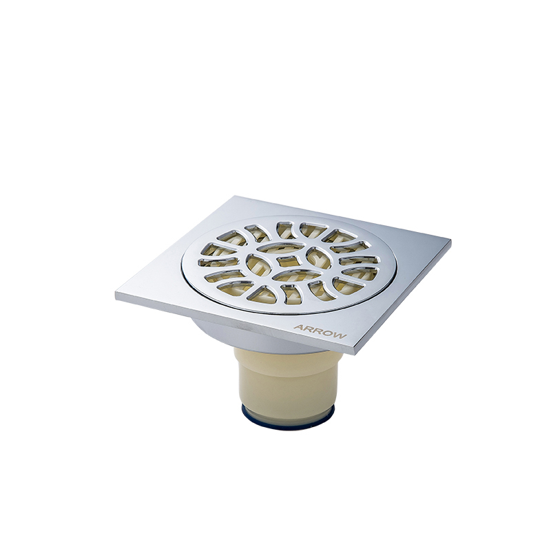 箭牌卫浴ARROW浴室卫生间洁具全铜镀铬防臭地漏 ADL50C03