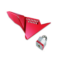 玛斯特锁 楔形球阀锁具-大号 S3477LZH