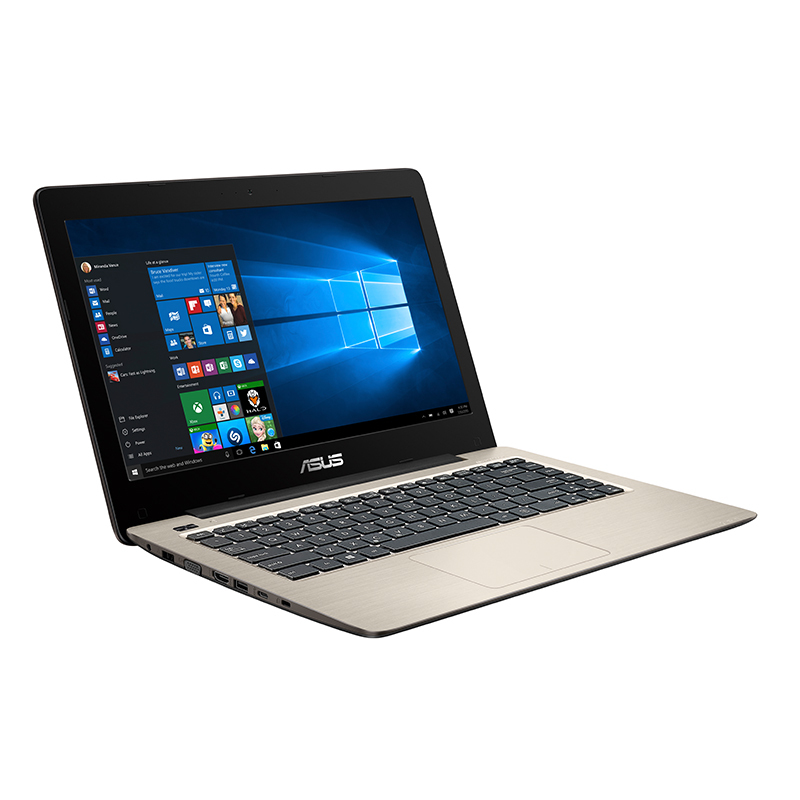 华硕(ASUS)F456UV14英寸笔记本(I5-7200 4G 500G GT920MX 2G独显 金色 WIN10)