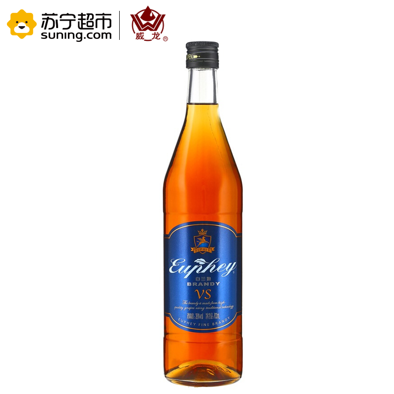 威龙(GrandDragon)红酒 欧斐世家白兰地VS 700ml 单支装