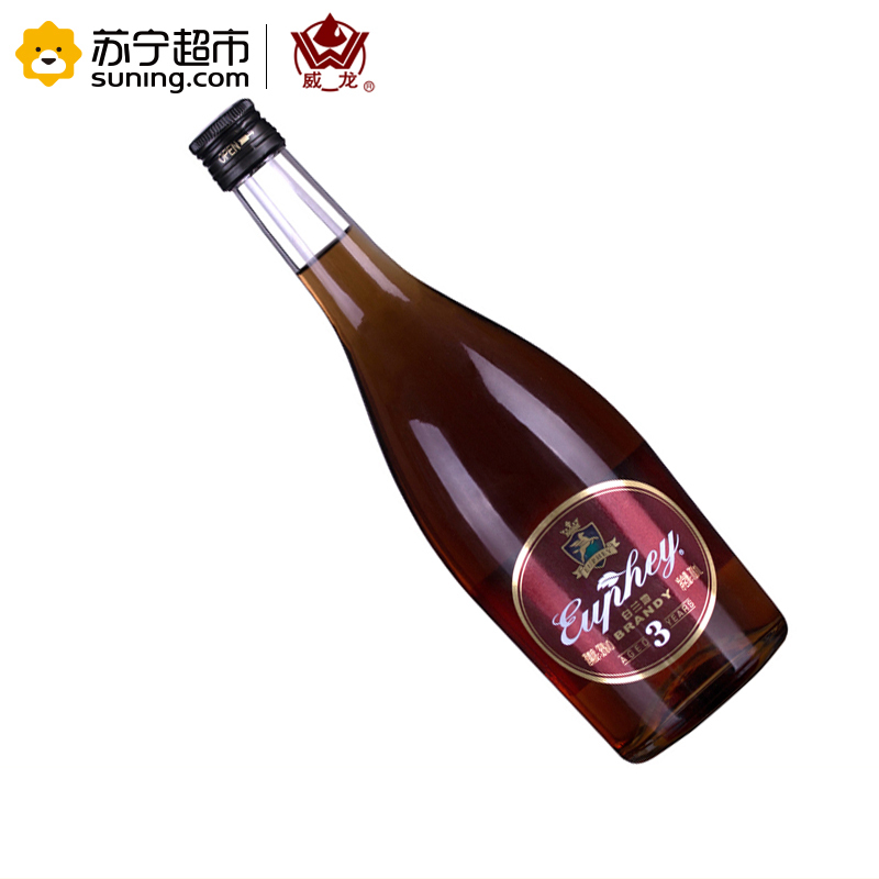 威龙(GrandDragon)红酒 欧斐世家白兰地（陈酿3年）700ml 单支装