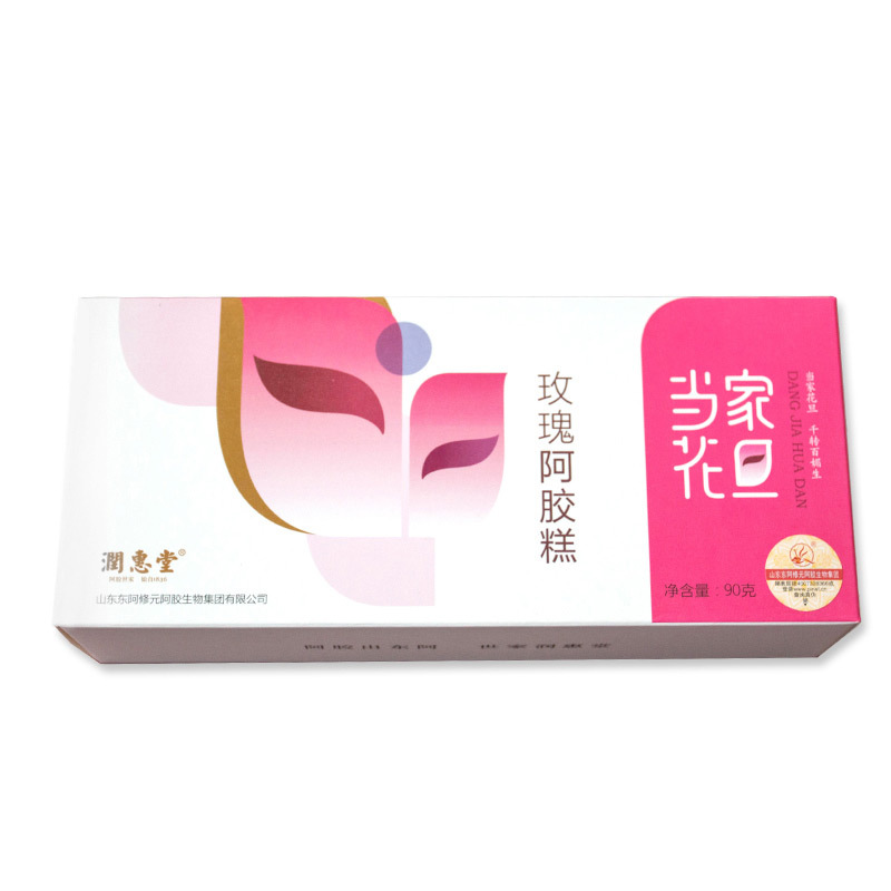 [苏宁超市]润惠堂当家花旦玫瑰阿胶糕90g