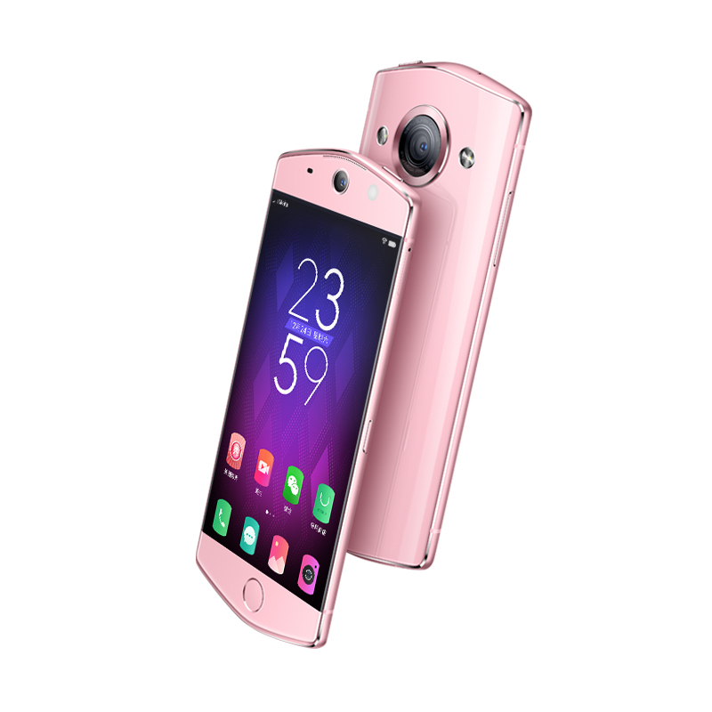 美图M6 3GB+64GB 樱花粉 自拍美颜 全网通 移动联通电信4G手机