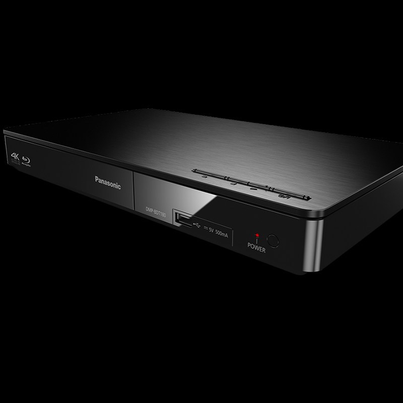 松下(Panasonic)DMP-BDT180GK 4K播放机dvd影碟机3D蓝光播放器 (黑色)