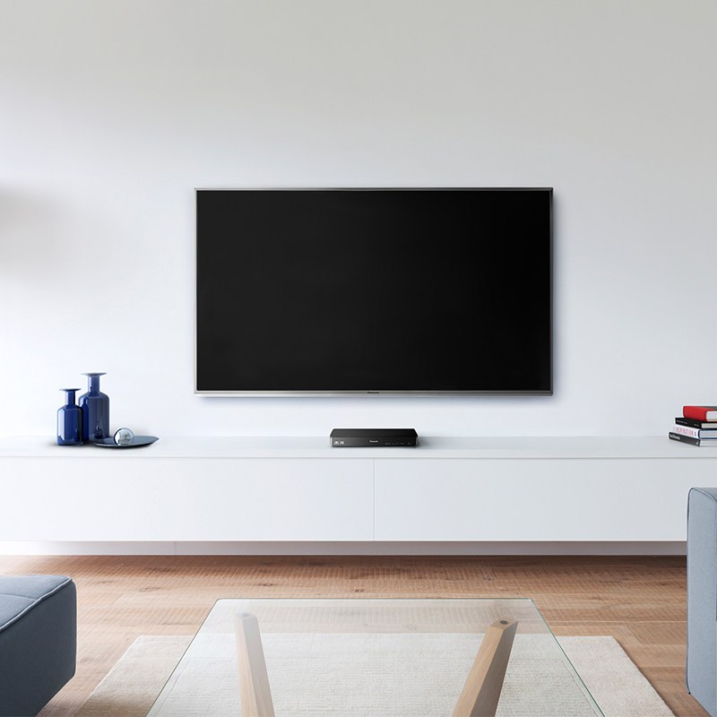 松下(Panasonic)DMP-BDT180GK 4K播放机dvd影碟机3D蓝光播放器 (黑色)