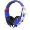 爱谱王(APKING)专业儿童耳机头戴式 保护听力 学生小孩学习耳机 环保音乐耳机 蓝色